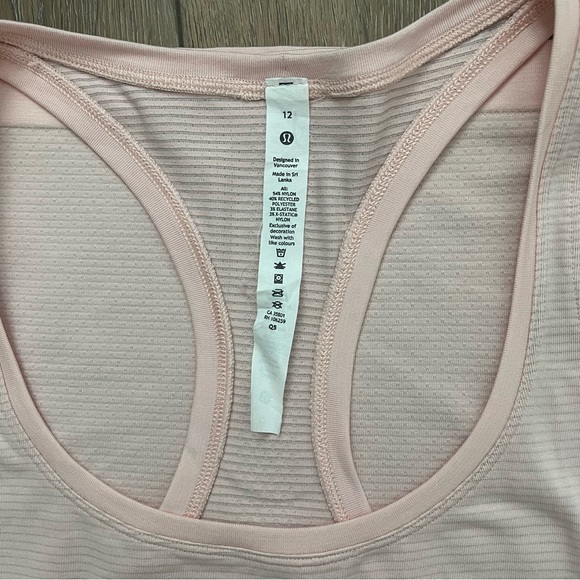 lululemon swiftly tech tank race length Size 12 - Picture 3 of 4